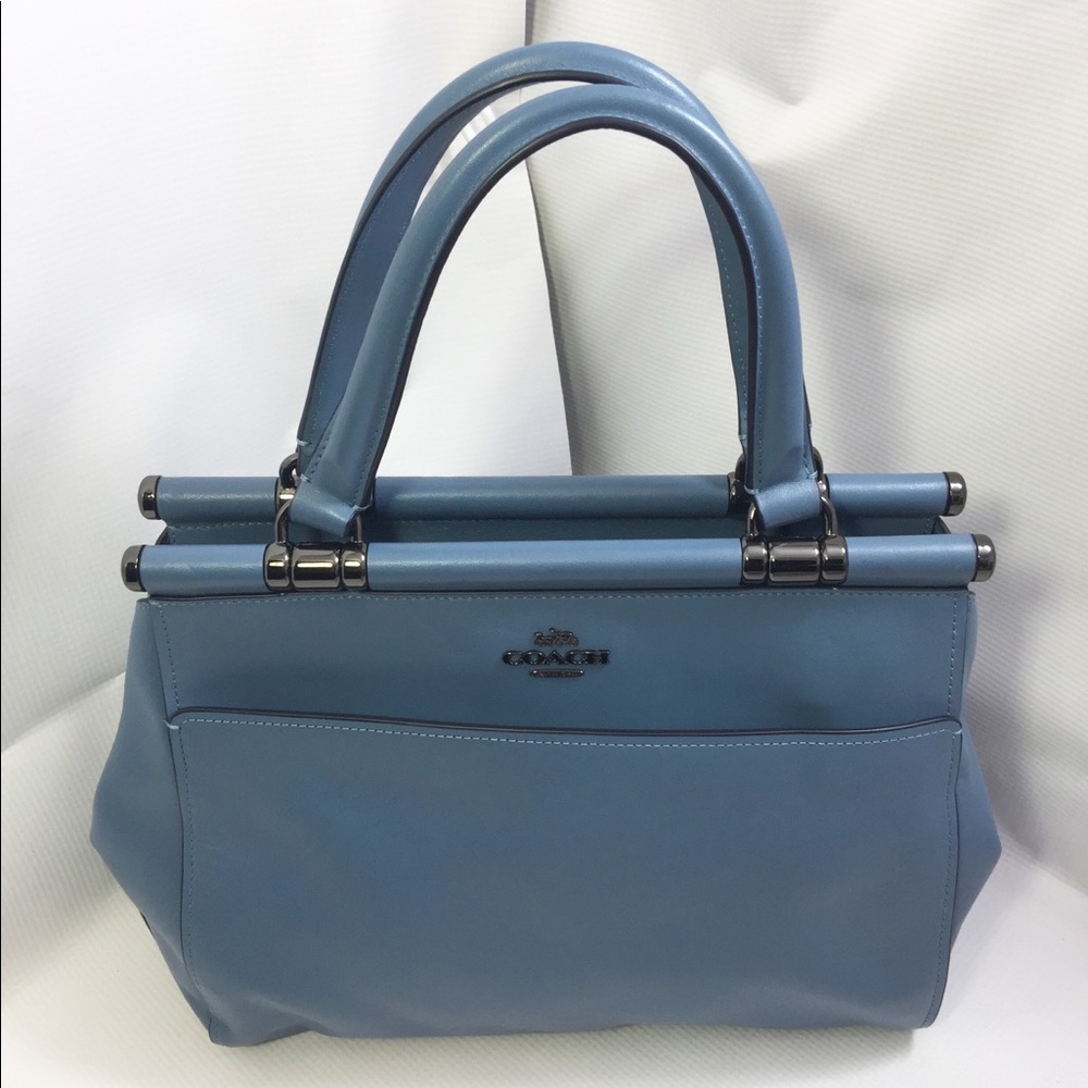 Coach Leather Satchel. Lightly Used. Missing Strap